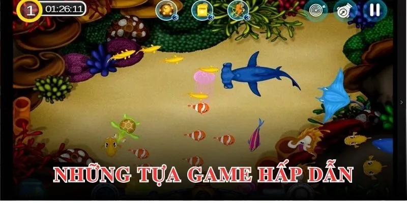 Danh sách các sản phẩm hấp dẫn thu hút có tại JL bắn cá